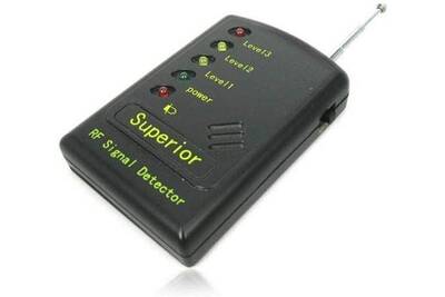 Contre-espion Détecteur de caméra sans fil et alarme sonore / LED